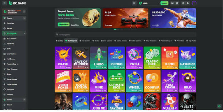 Discover the World of BC.Game Platform