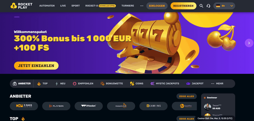 RocketPlay Casino Financial Overview: Deposits, Withdrawals, and Repayment Methods